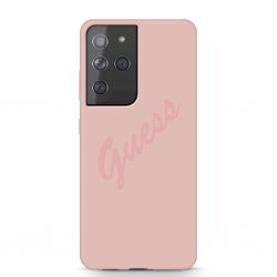 Samsung Galaxy S21 Ultra Deksel Vintage Logo Rosa
