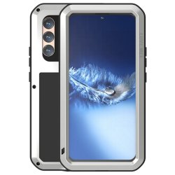 Samsung Galaxy S22 Plus Deksel Powerful Case Sølv