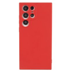 Samsung Galaxy S22 Ultra Deksel Gummiert Rød