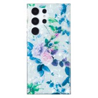 Samsung Galaxy S22 Ultra Deksel Marmormønster Rosor