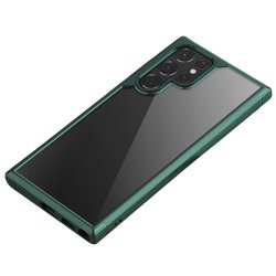 Samsung Galaxy S22 Ultra Deksel Gjennomsiktig Bakside Grønn