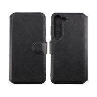 Samsung Galaxy S23 Etui Utbrettbar Kortlomme Svart