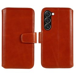 Samsung Galaxy S23 Plus Etui Essential Leather Maple Brown