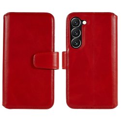 Samsung Galaxy S23 Plus Etui Essential Leather Poppy Red