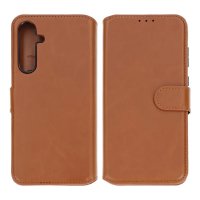 Samsung Galaxy S24 Etui Detachable Wallet Case Brun