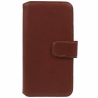 Samsung Galaxy S24 Plus Etui Essential Leather Maple Brown
