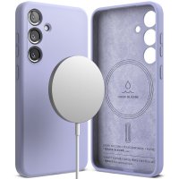 Samsung Galaxy S24 Silicone Magnetic Lavendel