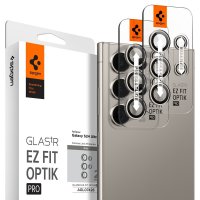 Samsung Galaxy S24 Ultra Kamerabeskytter GLAS.tR EZ Fit Optik Pro 2-pakning Grå