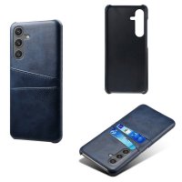 Samsung Galaxy S25 Deksel med To Kortlommer Blå