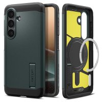 Samsung Galaxy S26 Plus Deksel Tough Armor MagFit Abyss Green