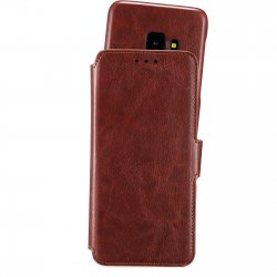 Samsung Galaxy S9 Etui Wallet Case Magnet Berlin Dark Brown