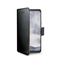 Samsung Galaxy S9 Plus Etui Wally Wallet Case Svart