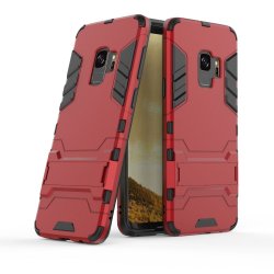 Samsung Galaxy S9 Deksel Armor TPU Hardplast Rød