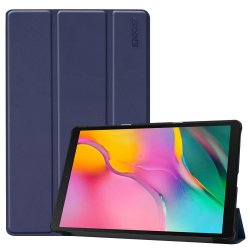Samsung Galaxy Tab A 10.1 2019 T510 T515 Etui Brettbart Smart Mörkblå