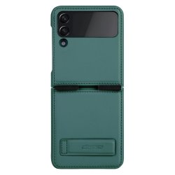 Samsung Galaxy Z Flip 4 Deksel Qin Series Grønn