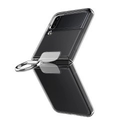 Samsung Galaxy Z Flip 4 Deksel Thin Fit Ring My Sketch Crystal Clear