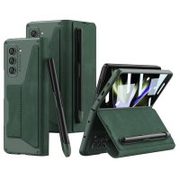 Samsung Galaxy Z Fold 5 Etui Pennelomme Grønn