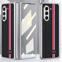 Samsung Galaxy Z Fold 5 Deksel Stripe Svart