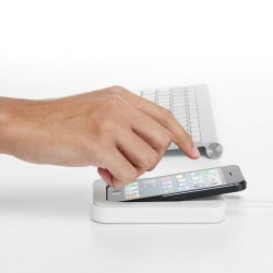 Saidoka iPhone SE 2016/ 5 / 5s Ladedukke Hvit