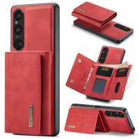 Sony Xperia 1 V Deksel M1 Series Avtakbart Kortholder Rød