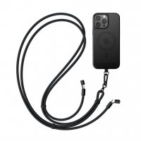 OntheGo Lanyardkabel USB-C 1,5 m Svart
