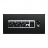 Vegan-Leather Premium Desk Mat Svart