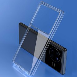 Vivo X80 Pro Deksel Crystal Clear Series Transparent Klar
