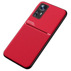 Xiaomi 12 Pro Deksel med Metallplate Rød