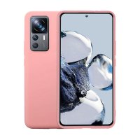 Xiaomi 12T/12T Pro Deksel Silikon Rosa