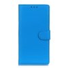 Samsung Galaxy A50 Plånboksetui Litchi PU-skinn Blå