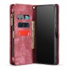 Samsung Galaxy A12 Etui 008 Series Avtakbart Deksel Rød