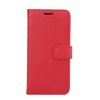 PlånboksEtui Litchi till Galaxy S6 Edge+ Rød
