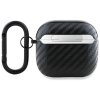 AirPods 4 Deksel Carbon Double Logo Svart