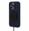 iPhone 14 Pro Max Deksel Leather Backcover Navy