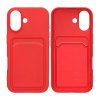 iPhone 17 Deksel Kortholder Rød