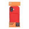 iPhone 17 Deksel Kortholder Rød