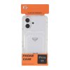 iPhone 17 Deksel Kortholder Transparent