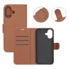 iPhone 17 Etui med Kortlomme stativfunksjon Brun