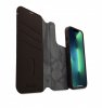iPhone 14 Pro Max Etui Leather Detachable Wallet Brun