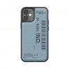 iPhone 12 Mini Deksel Moulded Case Denim Svart