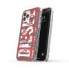 iPhone 12/iPhone 12 Pro Deksel Graphic Snap Case AOP Red/Grey