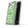 iPhone 12 Pro Max Deksel Snap Case Clear AOP Black/Green