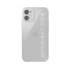 iPhone 12 Mini Deksel Snap Case Clear Sølv