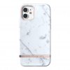 iPhone 12/iPhone 12 Pro Deksel White Marble