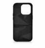 iPhone 14 Pro Deksel Leather Backcover Svart