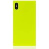 iPhone Xs Max Deksel Square Case Neon Gul