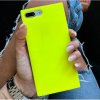 iPhone Xs Max Deksel Square Case Neon Gul