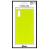 iPhone Xs Max Deksel Square Case Neon Gul