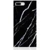 iPhone 7 Plus/iPhone 8 Plus Deksel Square Case Marble Svart