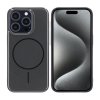iPhone 15 Pro Deksel TPU MagSafe Glatt Svart
